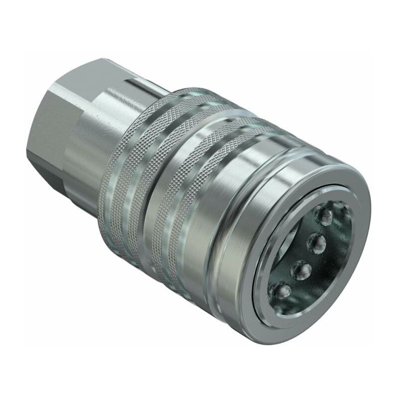 foto del prodotto innesto rapido valvola femmina push pull 1 2 npt faster