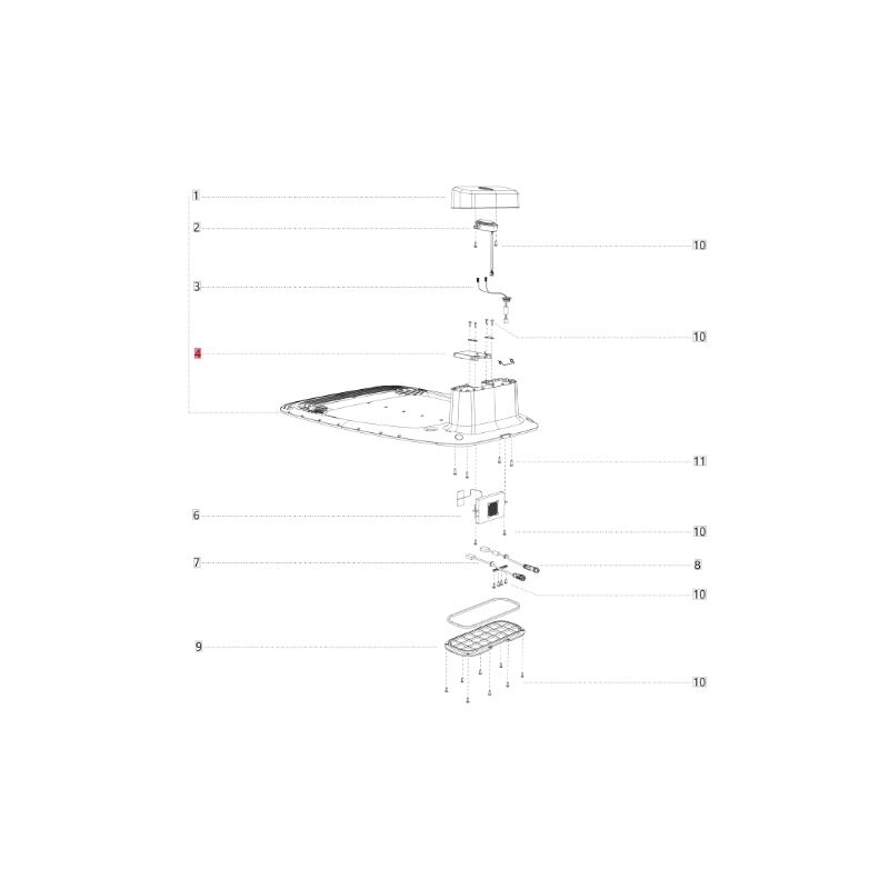 foto del prodotto innesto ricarica originale bluebird robot rasaerba navimow h500e ab.50.0017.29