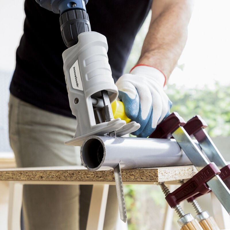 foto del prodotto innovagoods adattatore per seghetto alternativo per trapano jrill