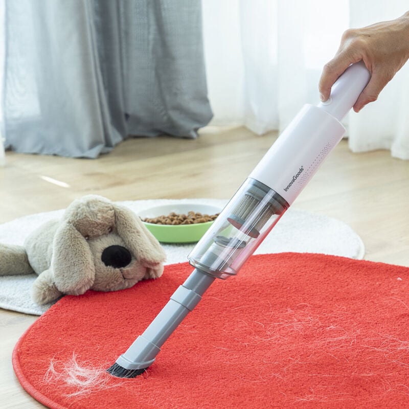 foto del prodotto innovagoods aspirapolvere portatile ricaricabile con 3 accessori hancuum