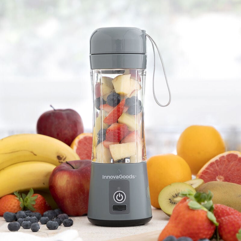 foto del prodotto innovagoods frullatore a immersione portatile ricaricabile shakuit