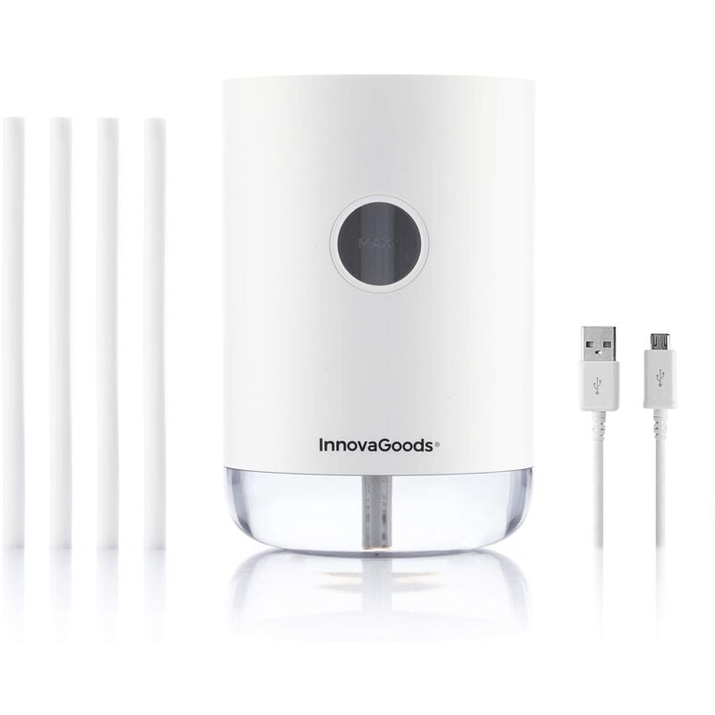 foto del prodotto innovagoods ionizzatore per purificatore d aria ricaricabile vaupure, umidifica velocemente e facilmente l aria, ricaricabile e di design elegante,