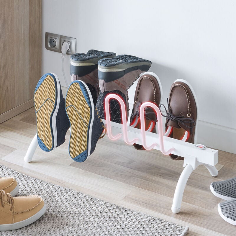 foto del prodotto innovagoods stendino elettrico per scarpe 80 w 4 paia