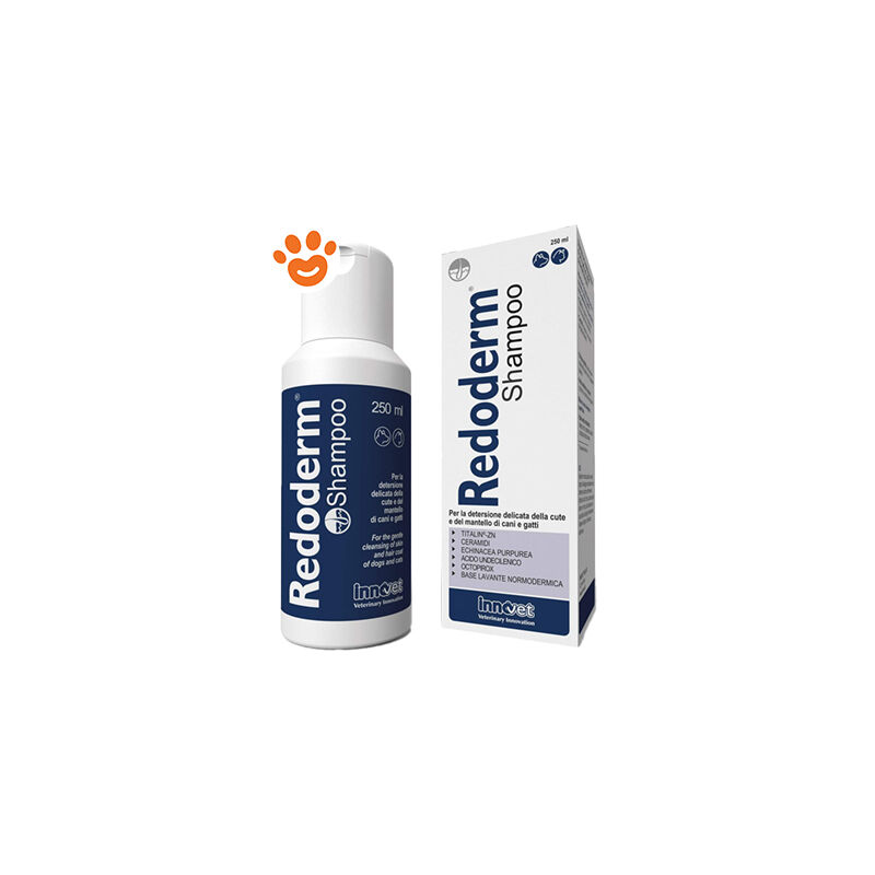 foto del prodotto innovet dog e cat redoderm shampoo dog e cat redoderm shampoo confezione da 250 ml