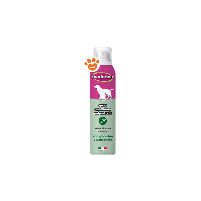 foto del prodotto inodorina dog cat spray emolliente polpastrelli dog cat spray emolliente polpastrelli confezione da 200 ml