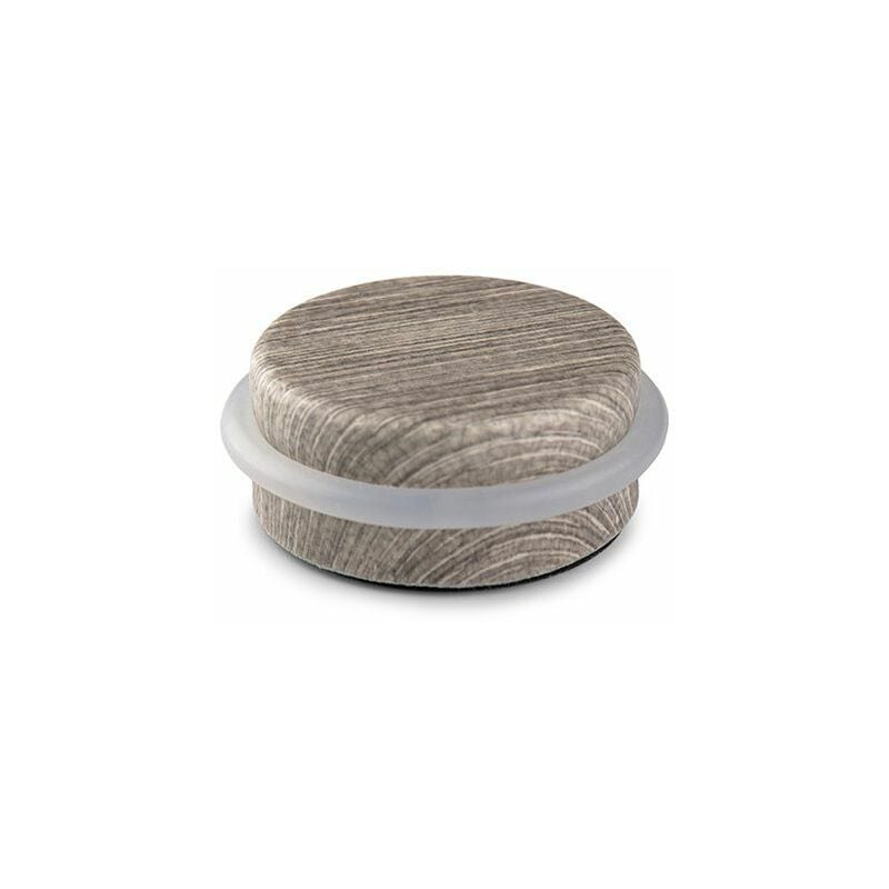 foto del prodotto inofix fermaporta adesivo plastico metallo decorato oliva mediterranea 4,6x1,8cm