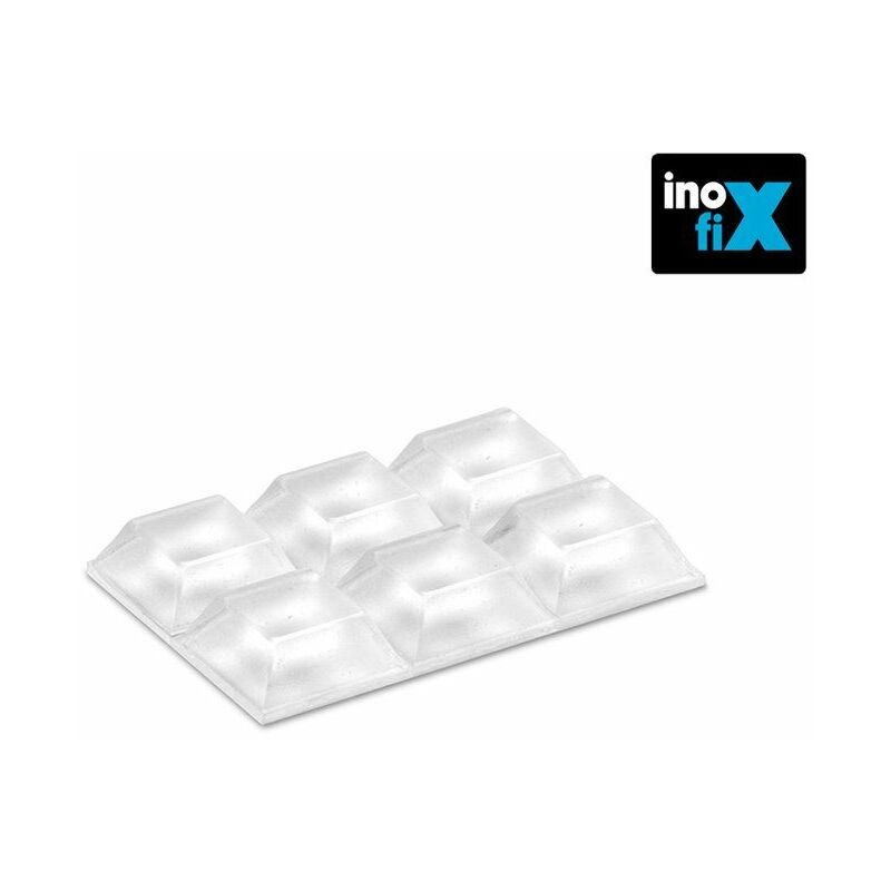 foto del prodotto inofix goccia protettiva autoadesiva 20,5x20,5x7,6mm blister 6 unit 