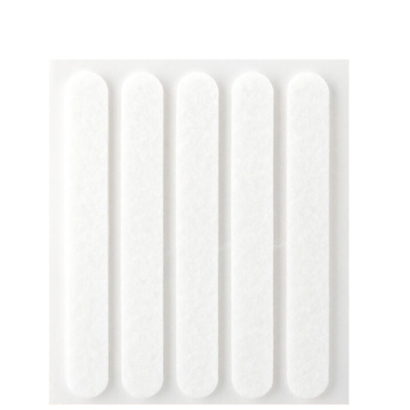 foto del prodotto inofix pattini adesivi in feltro bianco 5 5 pezzi 95 95x12mmfralatn protezione del pavimento