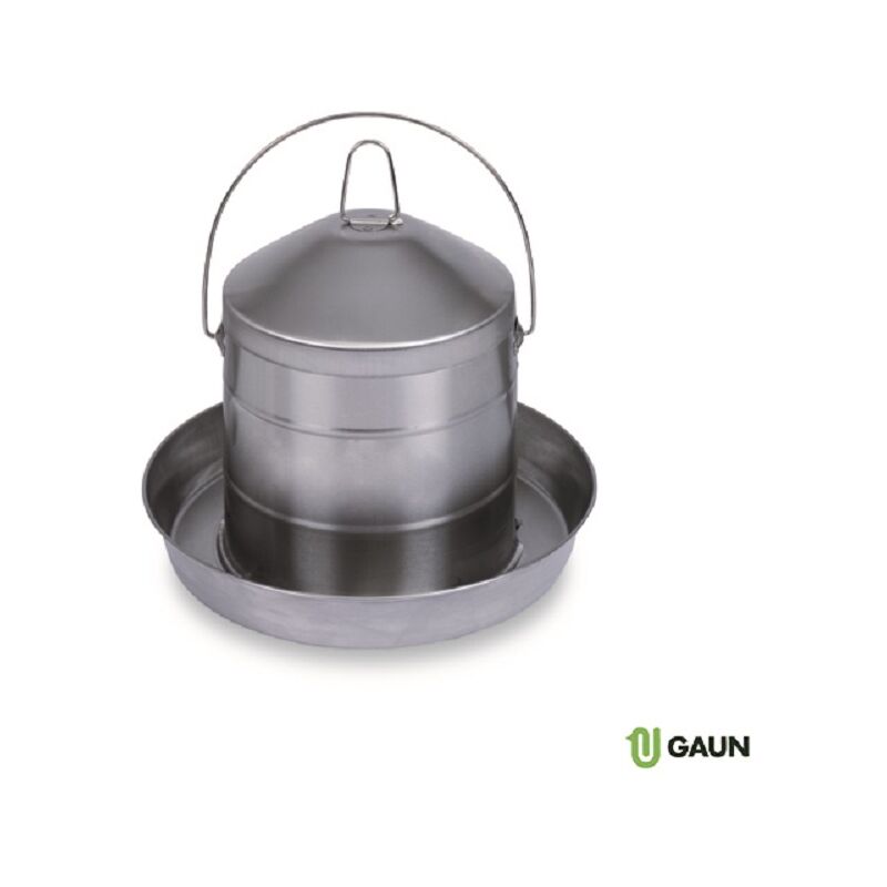 foto del prodotto inossidabile bevitore. uccelli 8 lt. gaun