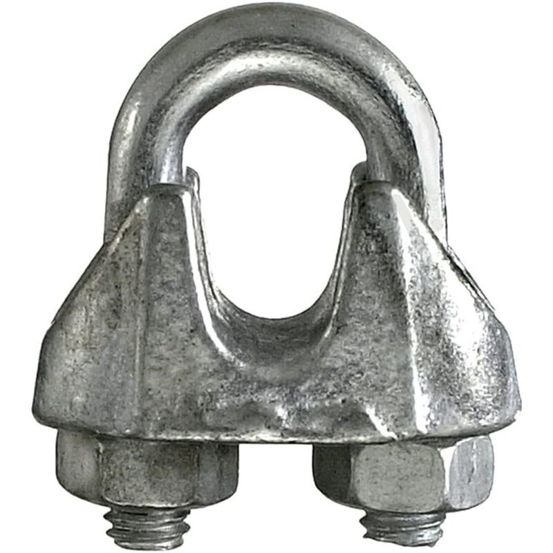 foto del prodotto inox tex 2 morsetti in acciaio inox per cavo diametro 6mm