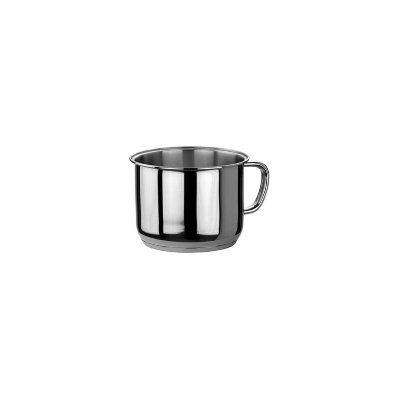 foto del prodotto inoxibar pentola in acciaio inox da 12 cm con manico in bachelite 60202