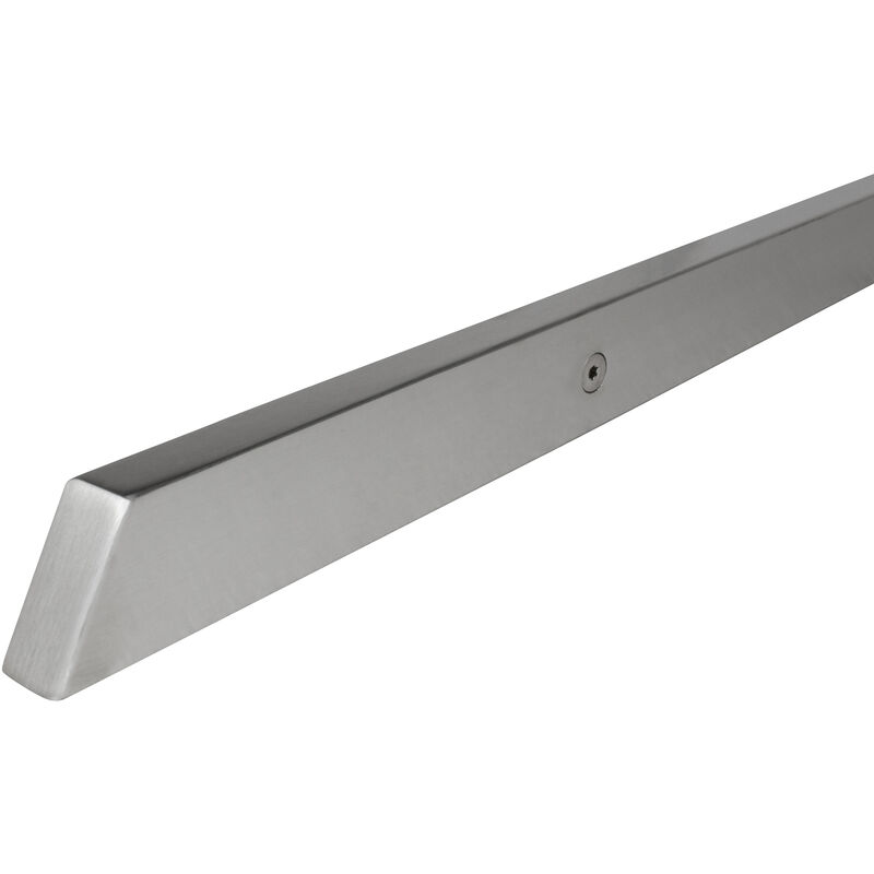 foto del prodotto inoxlm corrimano rettangolare 40x20 mm in acciaio inox aisi 304 con finiturasatinata corrimano acciaio inox made in italy corrimano fai da te