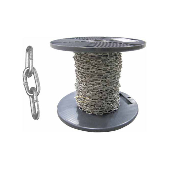 foto del prodotto inoxmare catena genovese n.13 2mm 50mt bb inox 304