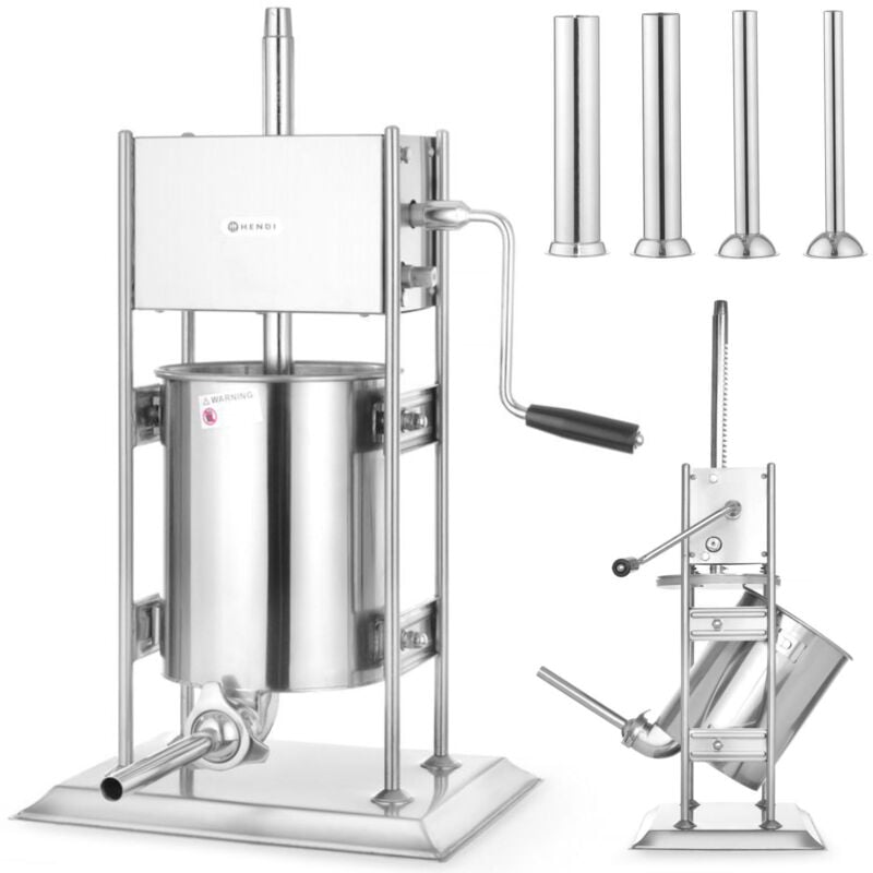 foto del prodotto insaccatrice verticale in acciaio inox profi line 10l hendi 282151