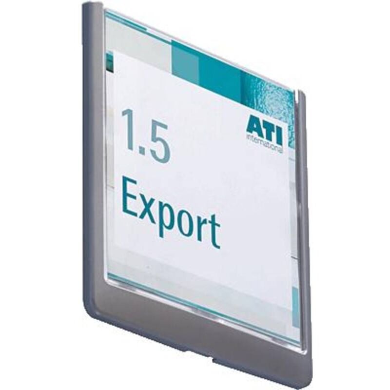 foto del prodotto insegna della porta click sign 4862 l x a 149 mm x 148.5 mm grafite 486237 durable