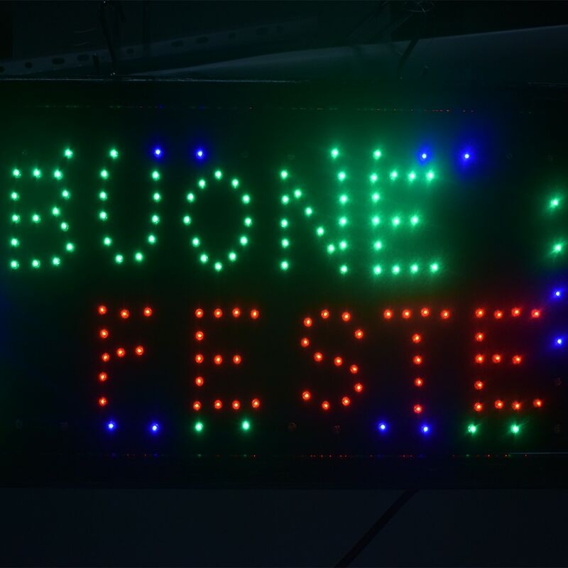 foto del prodotto insegna luminosa natalizia 155led da decorazioni per natale addobbi ornamenti casa negozi vetrine