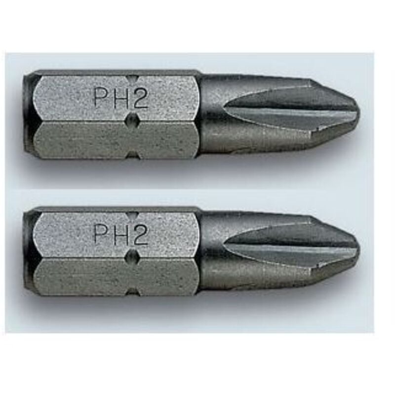 foto del prodotto inserti a croce phillips per avvitatori - ph 2 in blister 2 pz. pg 455.00