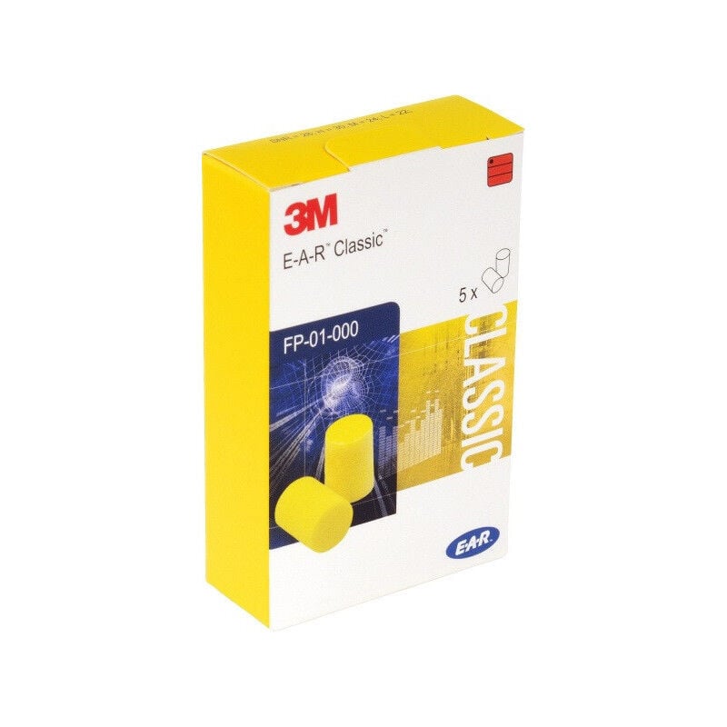 foto del prodotto inserti auricolari e a r classic snr 28 db 250 pa krt.5 pa pk. 3m