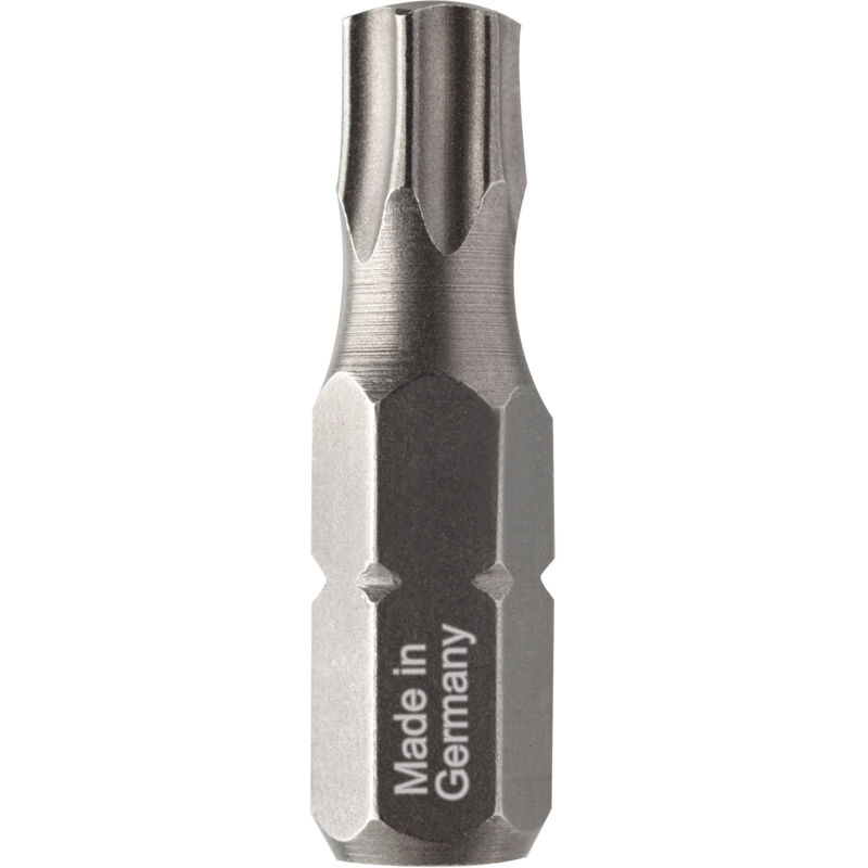 foto del prodotto inserti di avvitamento geometria torsione torx - u643 t30 lunghezza totale 25, confezione da 5