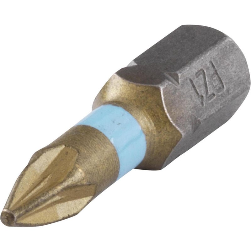 foto del prodotto inserti per avvitatore punte torsion a croce pozidriv 2 pz wolfcraft formato pz 1