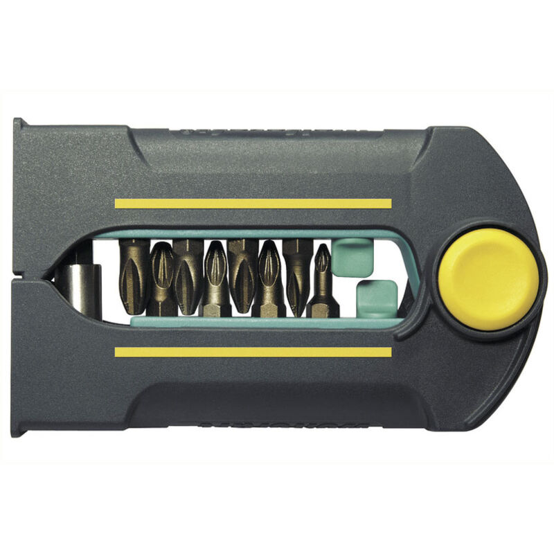 foto del prodotto inserti per avvitatura wolfcraft 1368000, con portainserti magnetico.