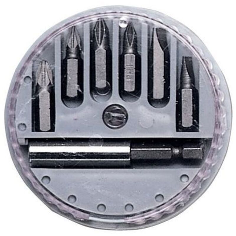 foto del prodotto inserti taglio-croce con portainserto magnetico 7pezzi