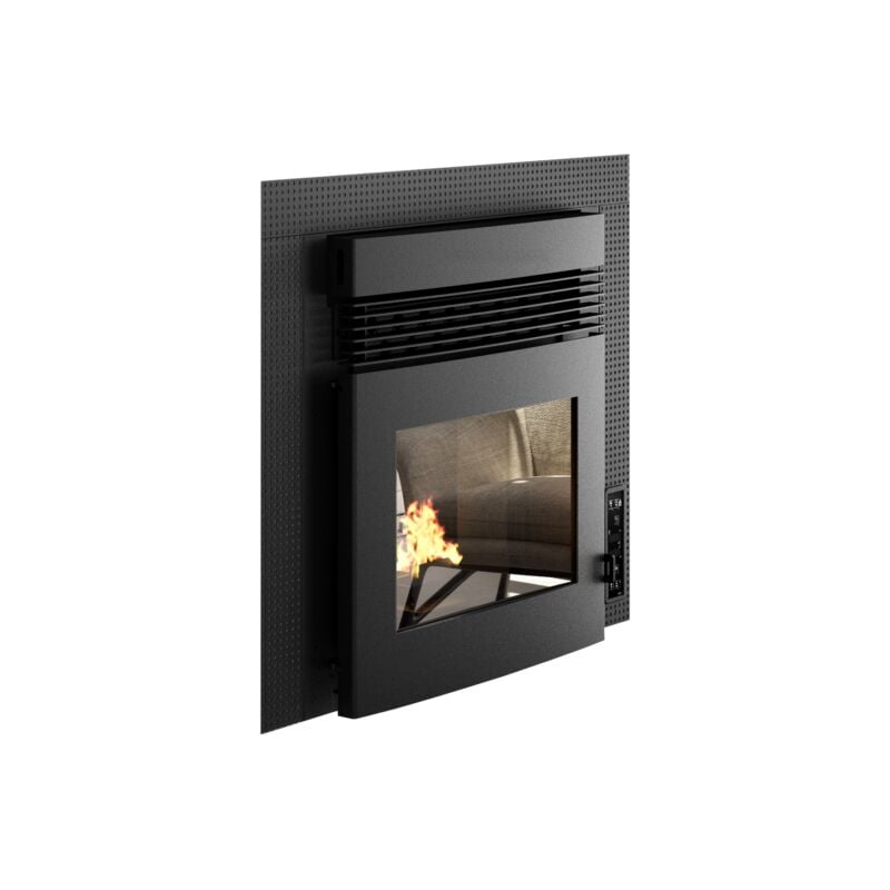 foto del prodotto inserto a pellet punto fuoco alessio 8,5 kw