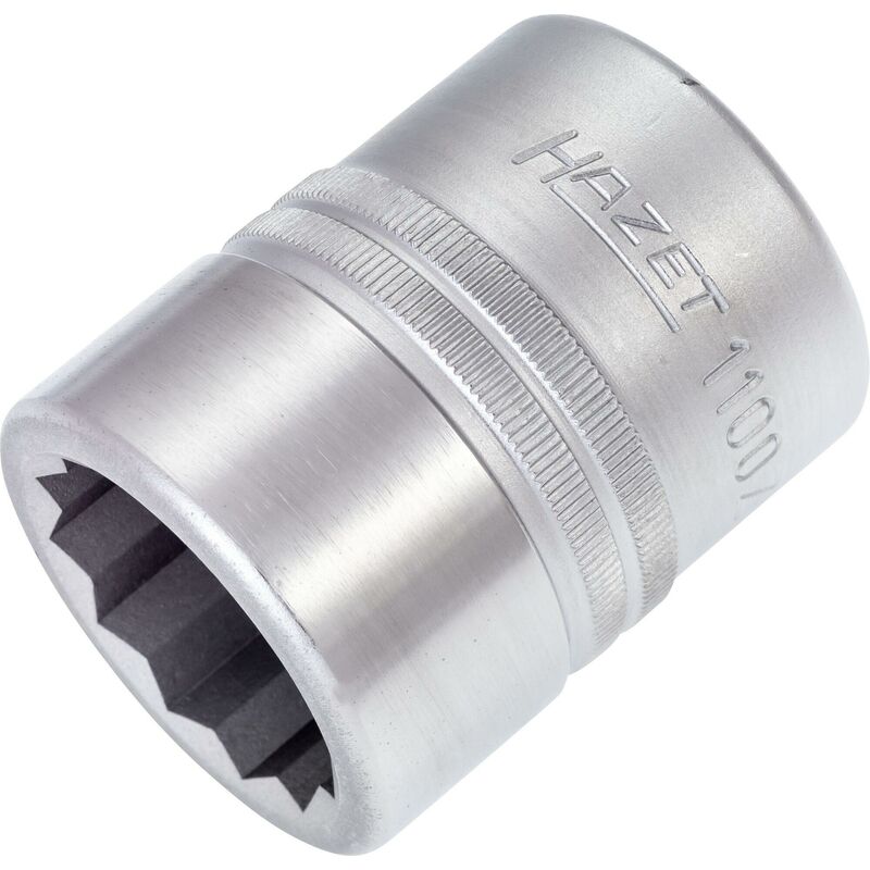 foto del prodotto inserto chiave a bussola 1100z 32 attacco quadro, cavo, 1 pollice 25 mm profilo a doppio esagono esterno ac 32 mm