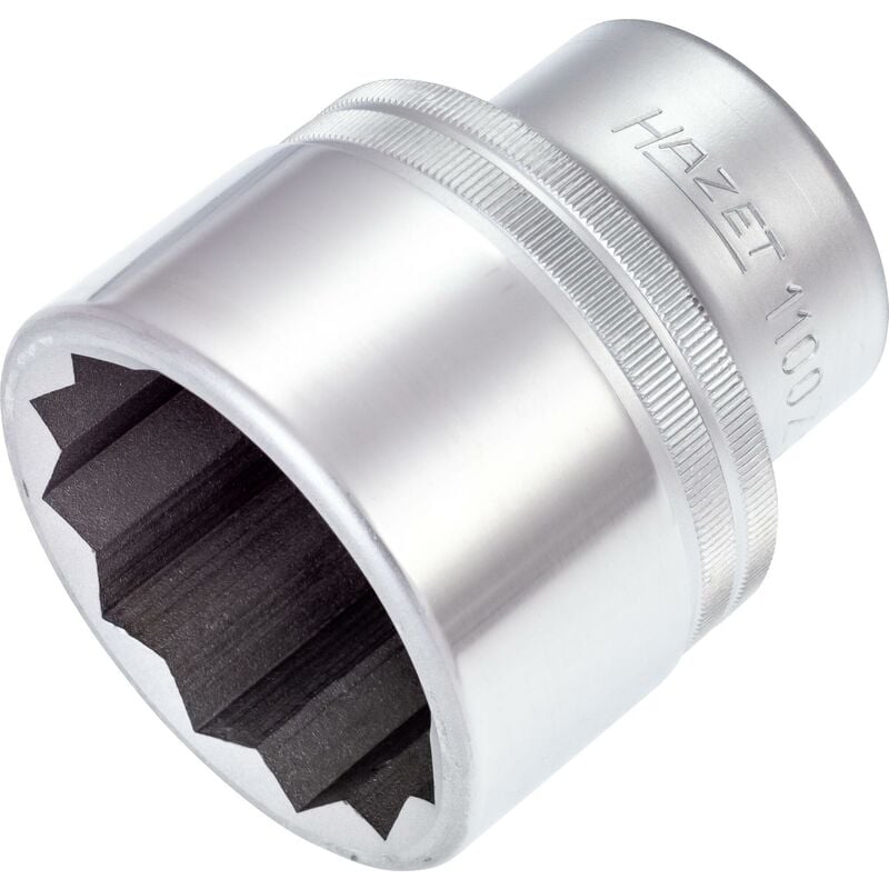 foto del prodotto inserto chiave a bussola 1100z 50 attacco quadro, cavo, 1 pollice 25 mm profilo a doppio esagono esterno ac 50 mm