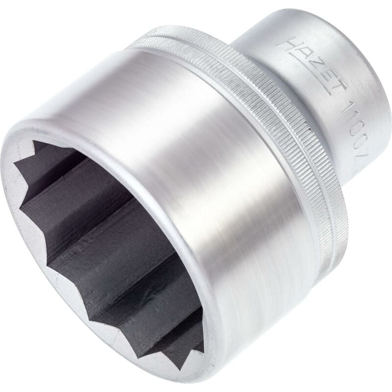 foto del prodotto inserto chiave a bussola 1100z 60 attacco quadro, cavo, 1 pollice 25 mm profilo a doppio esagono esterno ac 60 mm