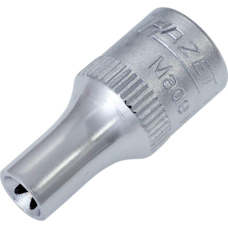 foto del prodotto inserto chiave a bussola 850 e5 attacco quadro, cavo, 1 4 di pollice 6,3 mm profilo esterno torx ac e5