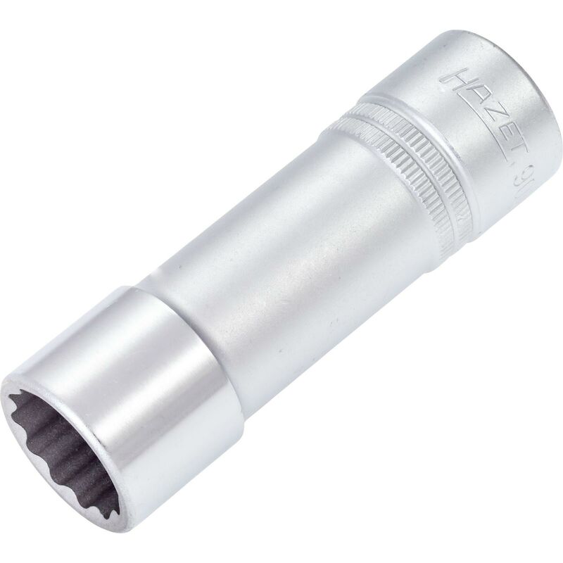 foto del prodotto inserto chiave a bussola 900tz 19 attacco quadro, cavo, 1 2 di pollice 12,5 mm profilo trazione con doppio esagono esterno ac 19 mm