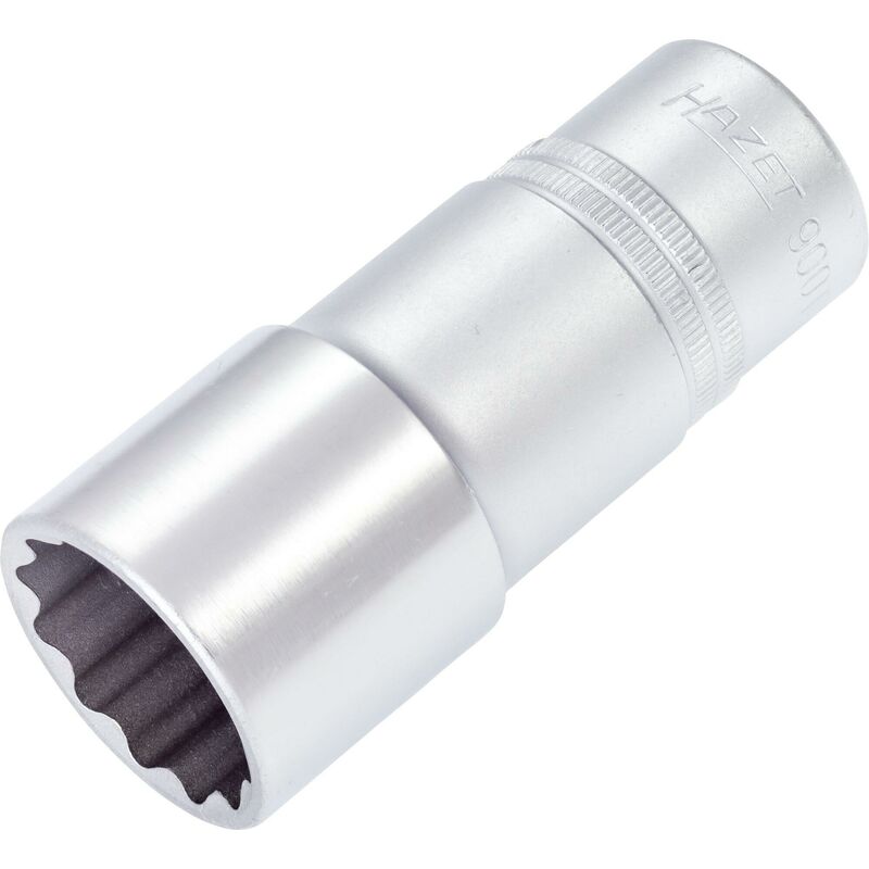foto del prodotto inserto chiave a bussola 900tz 27 attacco quadro, cavo, 1 2 di pollice 12,5 mm profilo trazione con doppio esagono esterno ac 27 mm