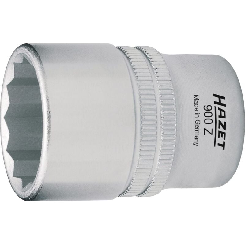 foto del prodotto inserto chiave a bussola 900z 24 attacco quadro, cavo, 1 2 di pollice 12,5 mm profilo trazione con doppio esagono esterno ac 24 mm