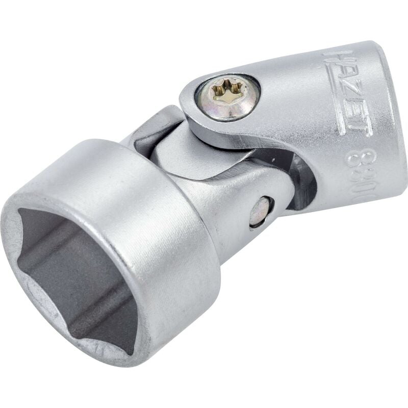 foto del prodotto inserto chiave a bussola con snodo 880g 18 attacco quadro, cavo, 3 8 di pollice 10 mm profilo trazione esagono esterno ac 18 mm