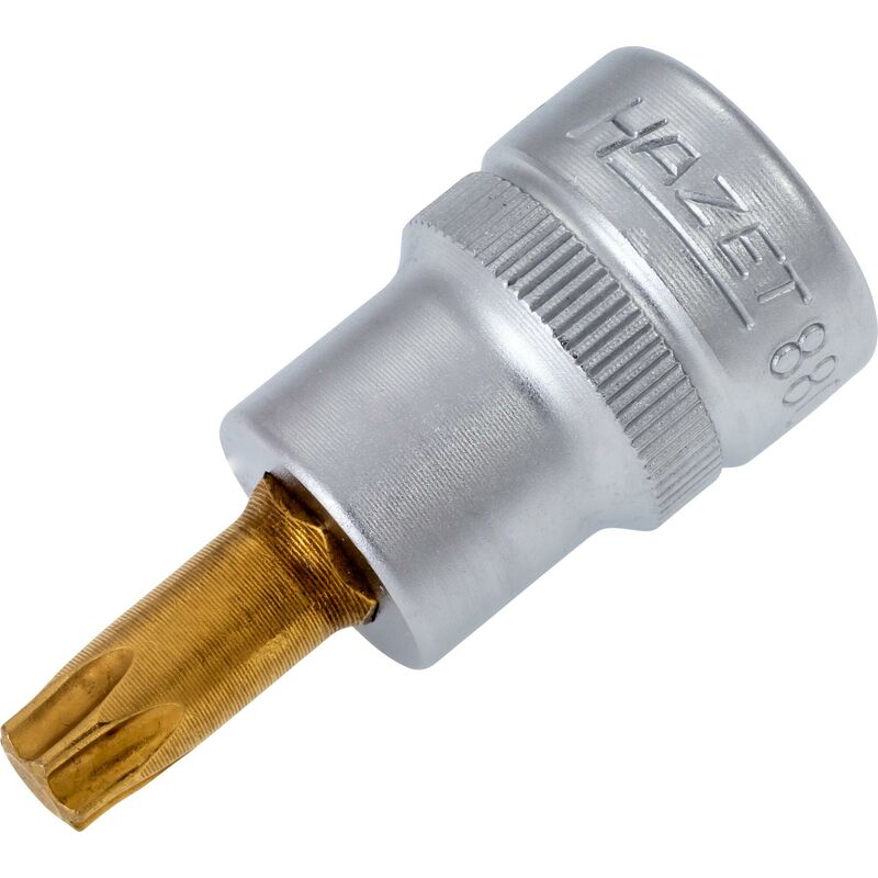 foto del prodotto inserto chiave a bussola giravite 8802 t40 attacco quadro, cavo, 3 8 di pollice 10 mm profilo interno torx ac t40
