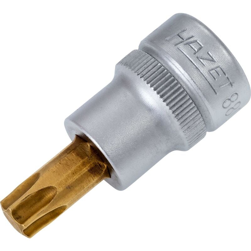 foto del prodotto inserto chiave a bussola giravite 8802 t45 attacco quadro, cavo, 3 8 di pollice 10 mm profilo interno torx ac t45