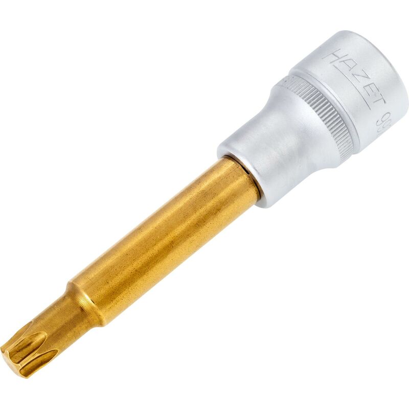 foto del prodotto inserto chiave a bussola giravite 992lg t50 attacco quadro, cavo, 1 2 di pollice 12,5 mm profilo interno torx ac t50