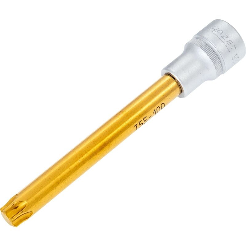 foto del prodotto inserto chiave a bussola giravite 992slg t55 attacco quadro, cavo, 1 2 di pollice 12,5 mm profilo interno torx ac t55