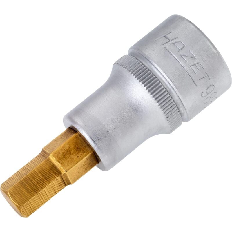 foto del prodotto inserto chiave a bussola giravite per pinze freni 986 9 attacco quadro, cavo, 1 2 di pollice 12,5 mm profilo esagonale interno ac 9 mm