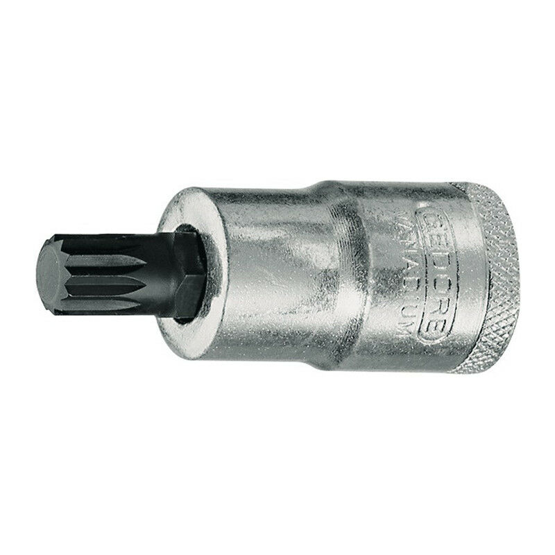 foto del prodotto inserto chiave a bussola inx 19 1 2 pollici interno multidente m14 l.100mm gedore