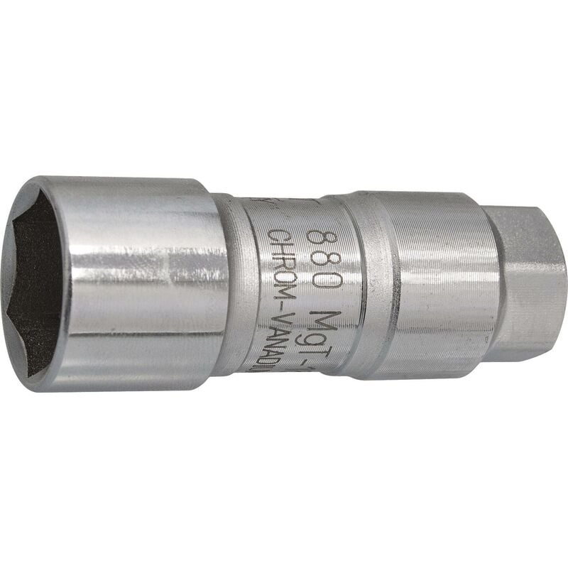 foto del prodotto inserto chiave a bussola per candele 880mgt 18 attacco quadro, cavo, 3 8 di pollice 10 mm profilo esagonale esterno ac 18 mm