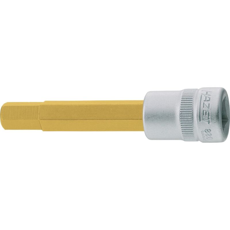 foto del prodotto inserto chiave a bussola per giraviti 8801 6 attacco quadro, cavo, 3 8 di pollice 10 mm profilo esagonale interno ac 6 mm