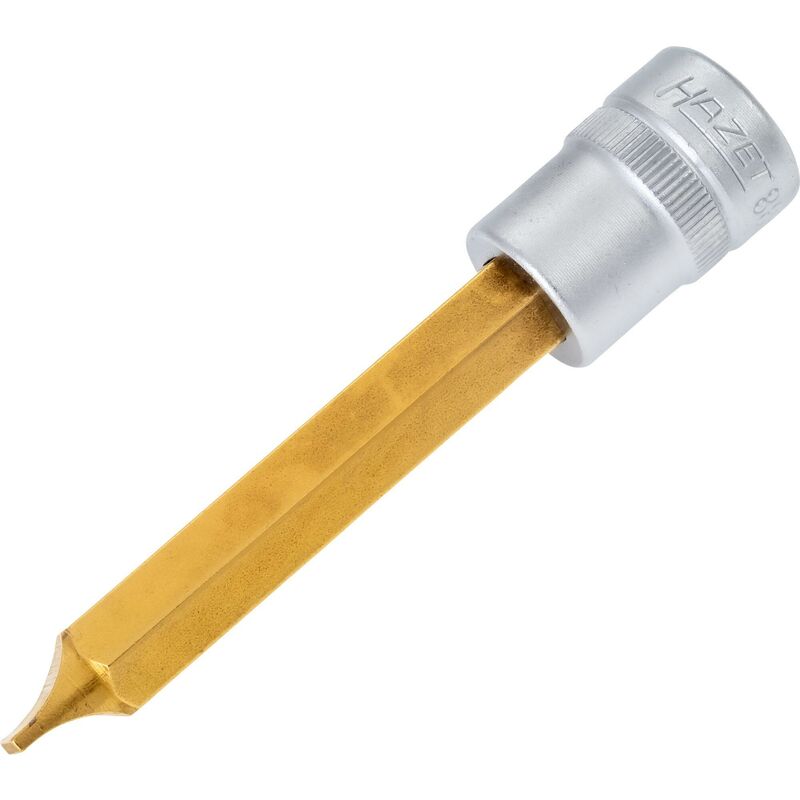 foto del prodotto inserto chiave a bussola per giraviti 8803 1.6x10 attacco quadro, cavo, 3 8 di pollice 10 mm profilo ad intaglio ac 1,6 x 10 mm