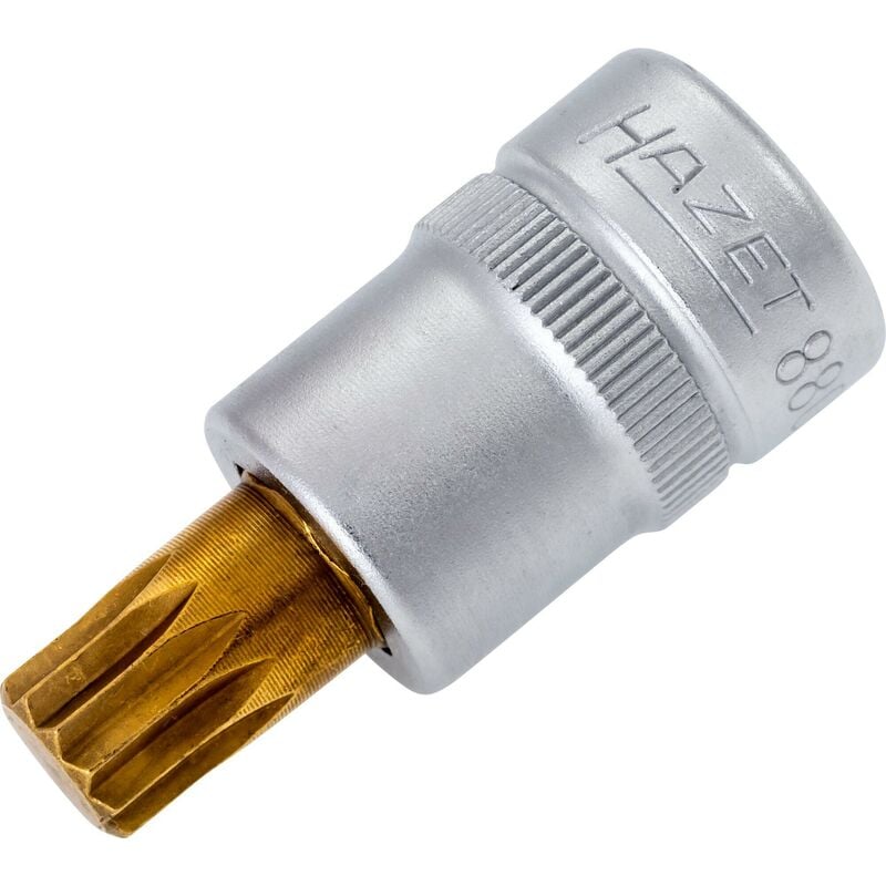 foto del prodotto inserto chiave a bussola per giraviti 8808 10 attacco quadro, cavo, 3 8 di pollice 10 mm profilo poligonale interno xzn ac m10