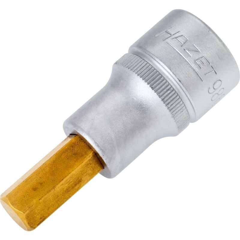 foto del prodotto inserto chiave a bussola per giraviti 986 10 attacco quadro, cavo, 1 2 di pollice 12,5 mm profilo esagonale interno ac 10 mm