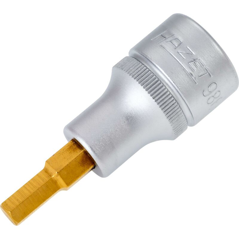 foto del prodotto inserto chiave a bussola per giraviti 986 6 attacco quadro, cavo, 1 2 di pollice 12,5 mm profilo esagonale interno ac 6 mm