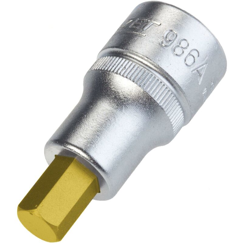foto del prodotto inserto chiave a bussola per giraviti 986a 3 8 attacco quadro, cavo, 1 2 di pollice 12,5 mm profilo esagonale interno ac 3 8 