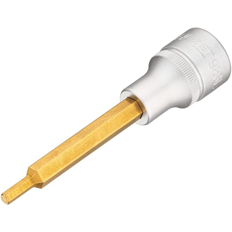 foto del prodotto inserto chiave a bussola per giraviti 986l 4 attacco quadro, cavo, 1 2 di pollice 12,5 mm profilo esagonale interno ac 4 mm