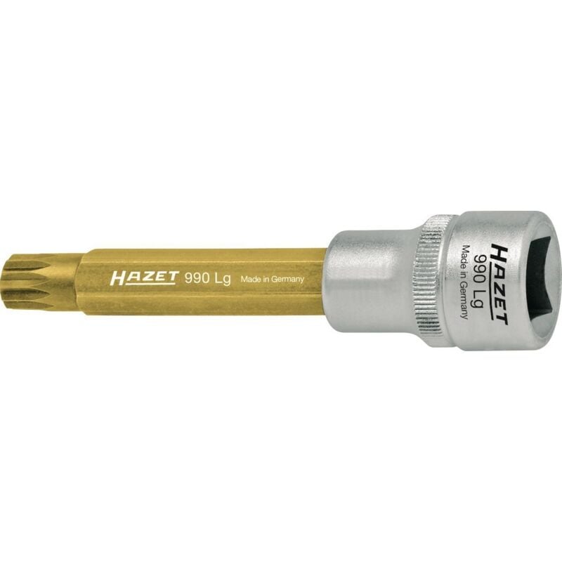 foto del prodotto inserto chiave a bussola per giraviti 990 10 attacco quadro, cavo, 1 2 di pollice 12,5 mm profilo poligonale interno xzn ac m10